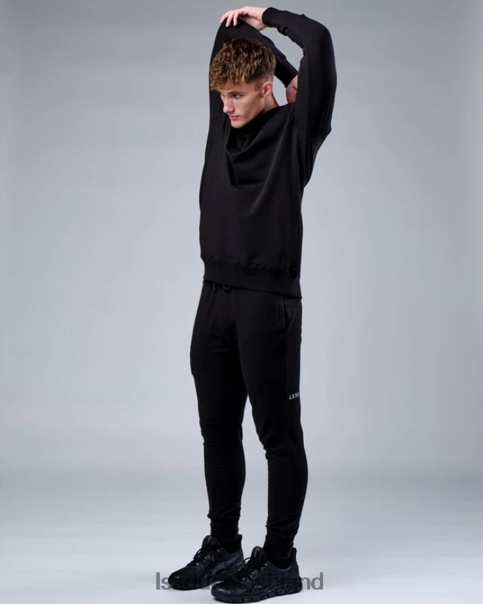 unisex LSKD Rival Flxfleece Training Fit Kapuzenpullover – Schwarz Bekleidung VD2NLV370