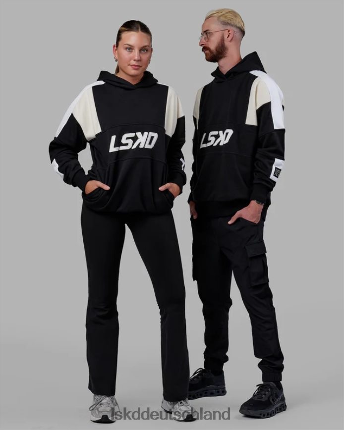 unisex LSKD Slam Kapuzenpullover in Übergröße – Black-Bone Bekleidung VD2NLV335