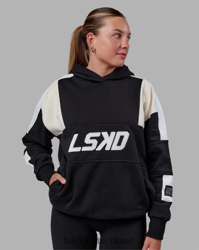 unisex LSKD Slam Kapuzenpullover in Übergröße – Black-Bone Bekleidung VD2NLV335