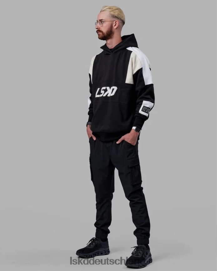 unisex LSKD Slam Kapuzenpullover in Übergröße – Black-Bone Bekleidung VD2NLV335