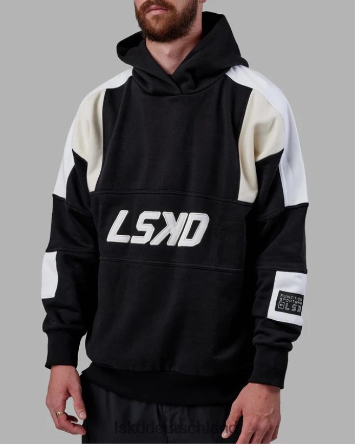 unisex LSKD Slam Kapuzenpullover in Übergröße – Black-Bone Bekleidung VD2NLV335