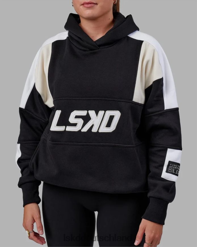 unisex LSKD Slam Kapuzenpullover in Übergröße – Black-Bone Bekleidung VD2NLV335
