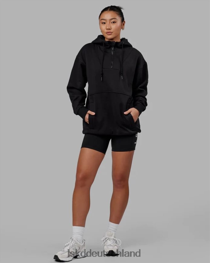 unisex LSKD Trek-Kapuzenpullover in Übergröße – Schwarz Bekleidung VD2NLV372