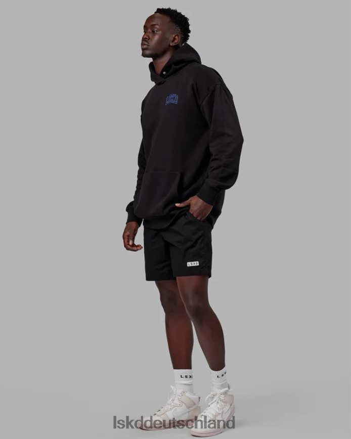 unisex LSKD Zunft-Kapuzenpullover in Übergröße – Schwarz Bekleidung VD2NLV347