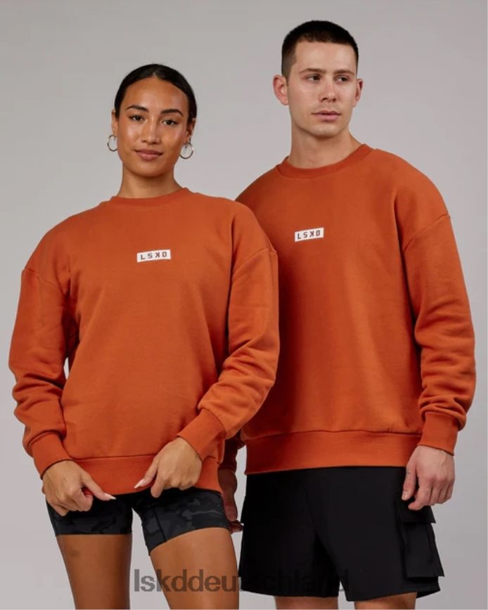 unisex LSKD Cornerstone-Pullover in Übergröße – Auburn Bekleidung VD2NLV414