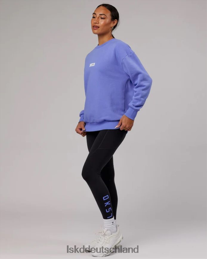 unisex LSKD Cornerstone-Pullover in Übergröße – Kornblumenblau Bekleidung VD2NLV418