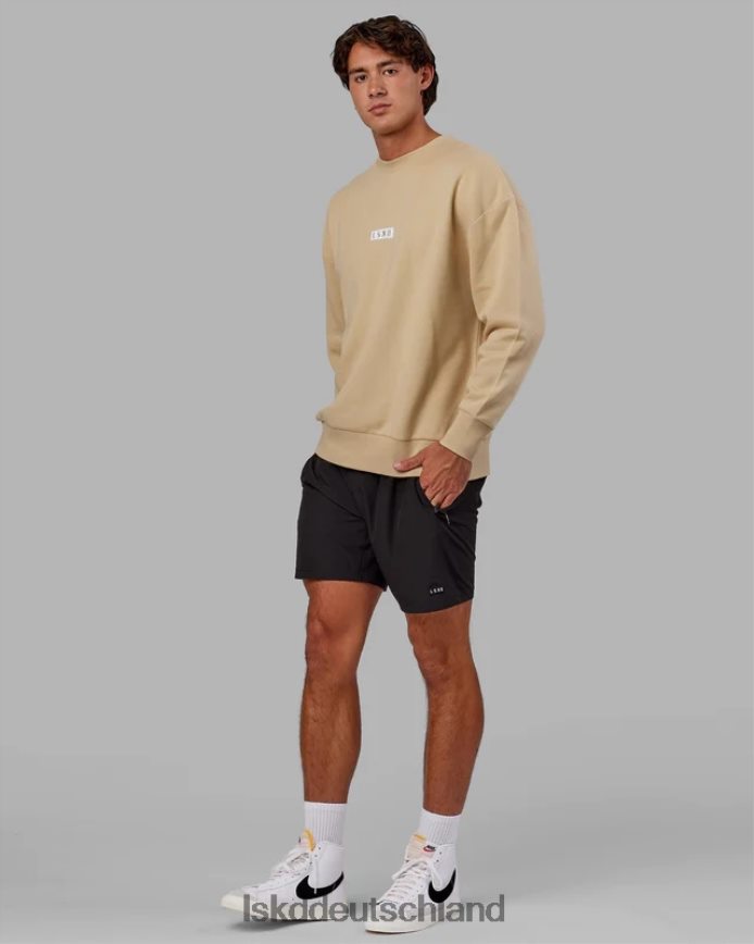 unisex LSKD Cornerstone-Pullover in Übergröße – helles Khaki Bekleidung VD2NLV413