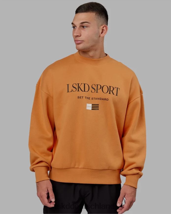 unisex LSKD Flag-Pullover in Übergröße – Sonnenuhr Bekleidung VD2NLV422