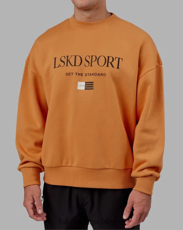 unisex LSKD Flag-Pullover in Übergröße – Sonnenuhr Bekleidung VD2NLV422
