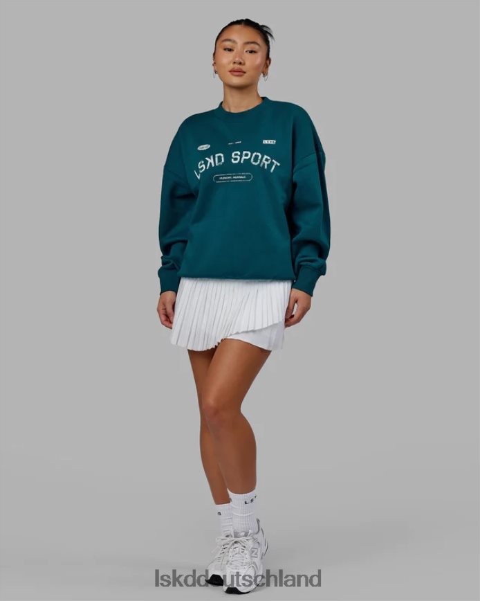 unisex LSKD Freiwurfpullover in Übergröße – Deep Lagoon Bekleidung VD2NLV423