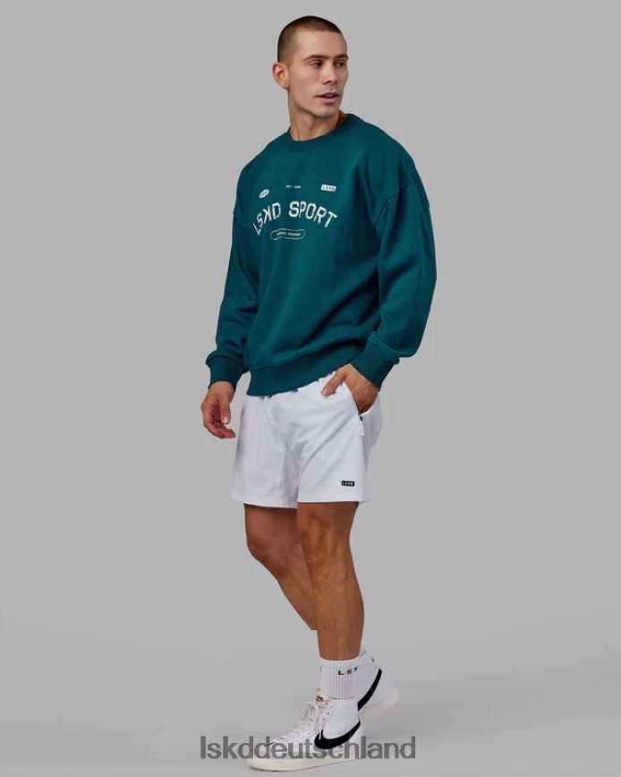 unisex LSKD Freiwurfpullover in Übergröße – Deep Lagoon Bekleidung VD2NLV423