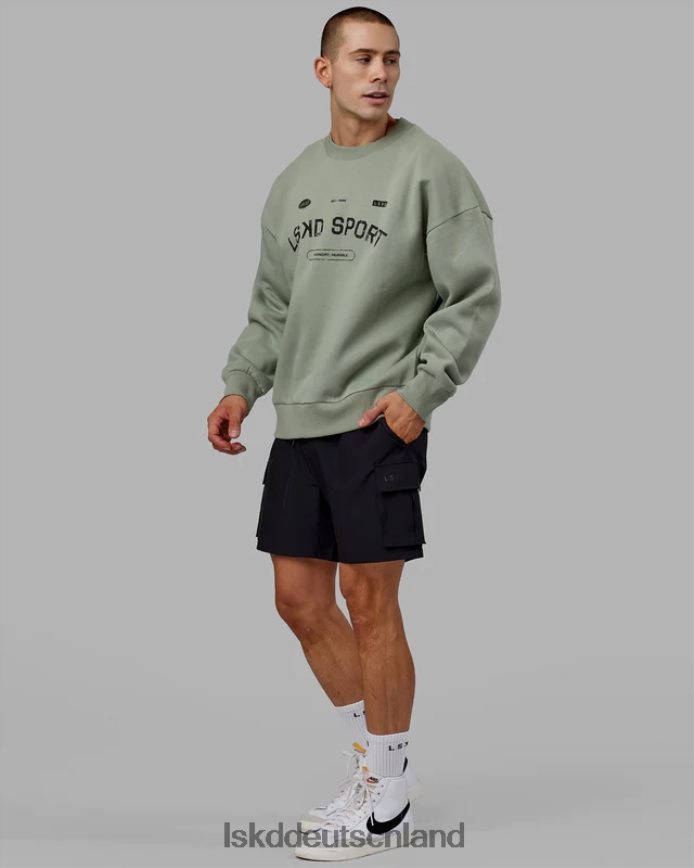unisex LSKD Freiwurfpullover in Übergröße – Eisberggrün Bekleidung VD2NLV426