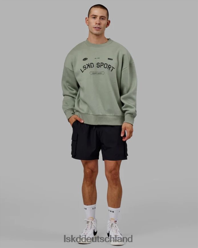 unisex LSKD Freiwurfpullover in Übergröße – Eisberggrün Bekleidung VD2NLV426