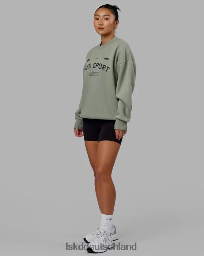 unisex LSKD Freiwurfpullover in Übergröße – Eisberggrün Bekleidung VD2NLV426