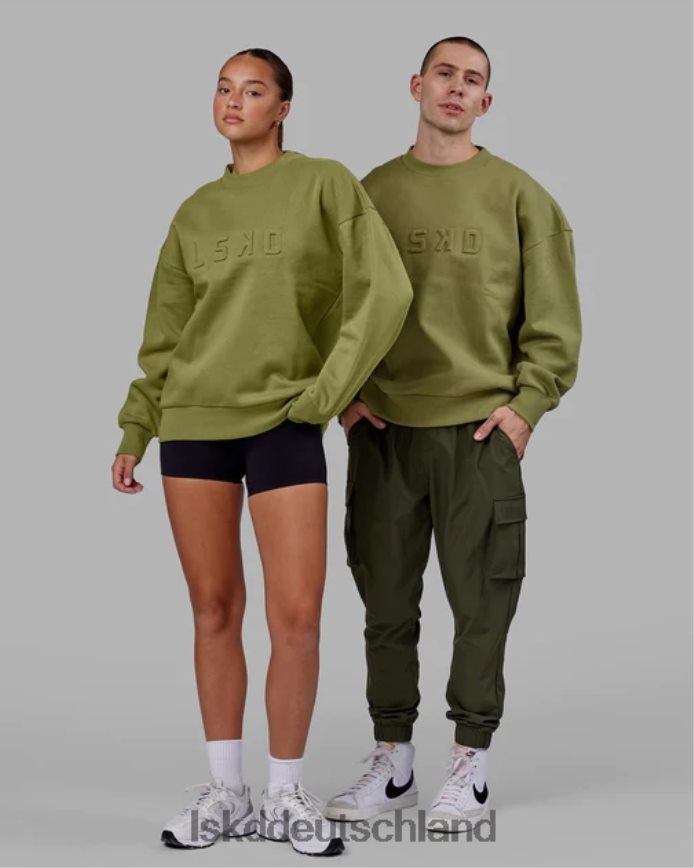 unisex LSKD Gestempelter Pullover in Übergröße – Moosstein Bekleidung VD2NLV361