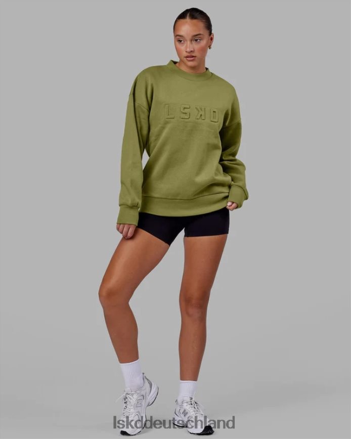 unisex LSKD Gestempelter Pullover in Übergröße – Moosstein Bekleidung VD2NLV361