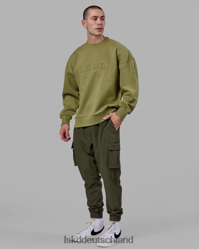 unisex LSKD Gestempelter Pullover in Übergröße – Moosstein Bekleidung VD2NLV361