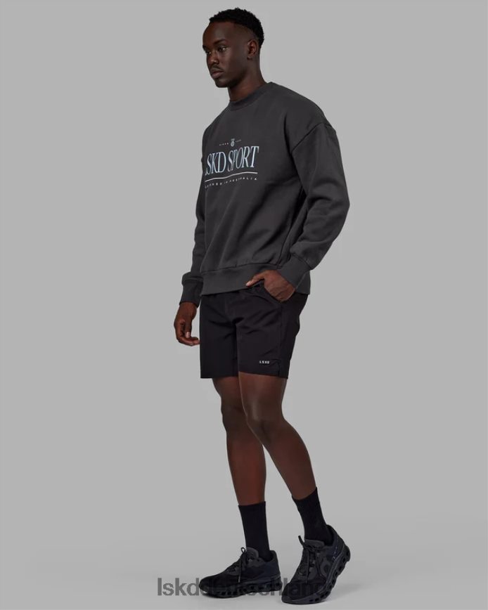 unisex LSKD Heritage-Pullover in Übergröße – Asphalt-Windsurfer Bekleidung VD2NLV354