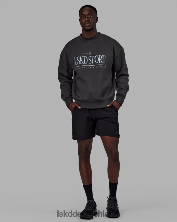 unisex LSKD Heritage-Pullover in Übergröße – Asphalt-Windsurfer Bekleidung VD2NLV354