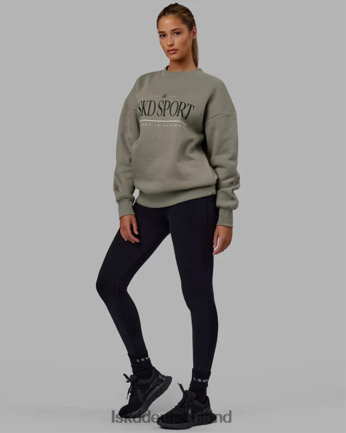 unisex LSKD Heritage-Pullover in Übergröße – Lorbeereiche Bekleidung VD2NLV384