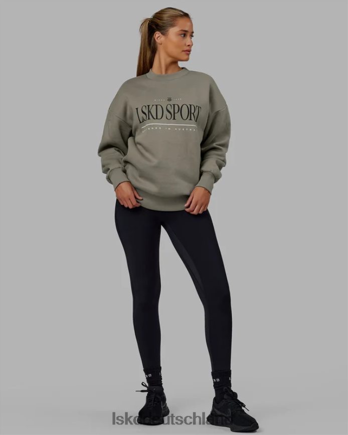 unisex LSKD Heritage-Pullover in Übergröße – Lorbeereiche Bekleidung VD2NLV384