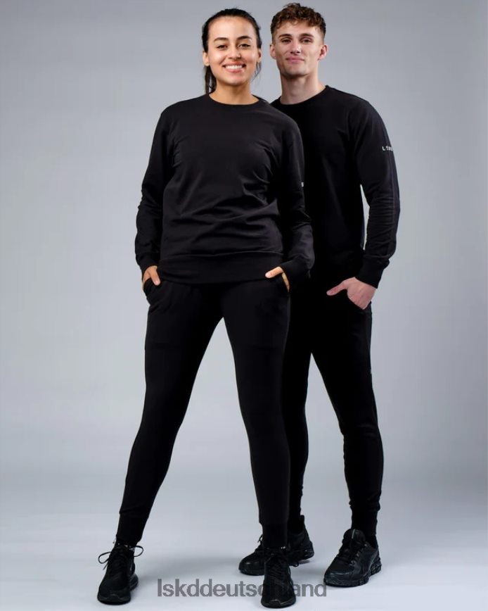 unisex LSKD Rival Flxfleece Training Fit Pullover – Schwarz Bekleidung VD2NLV365