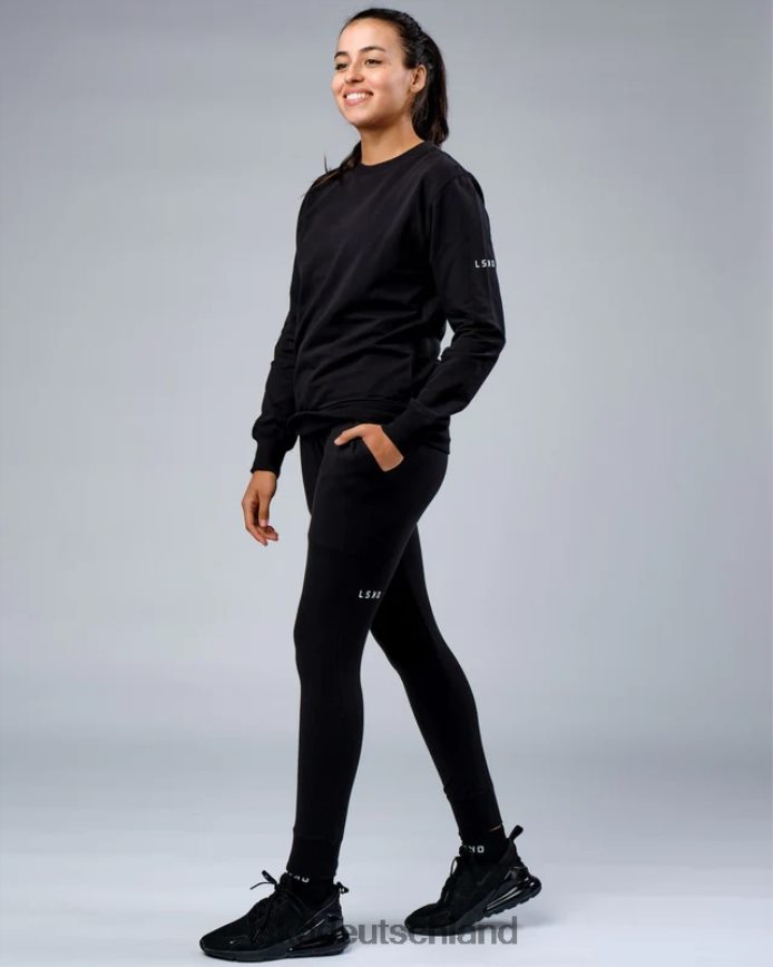 unisex LSKD Rival Flxfleece Training Fit Pullover – Schwarz Bekleidung VD2NLV365