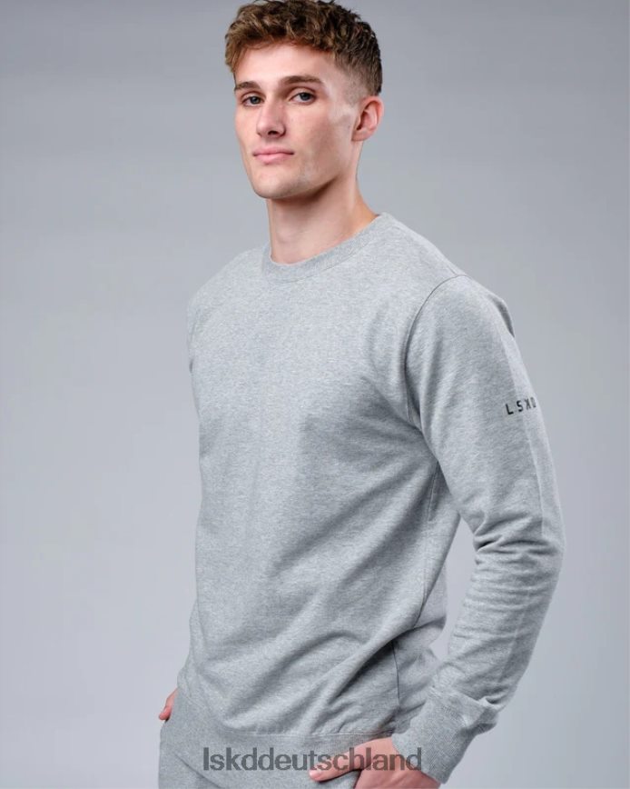 unisex LSKD Rival Flxfleece Training Fit Pullover – lt grey marl Bekleidung VD2NLV357