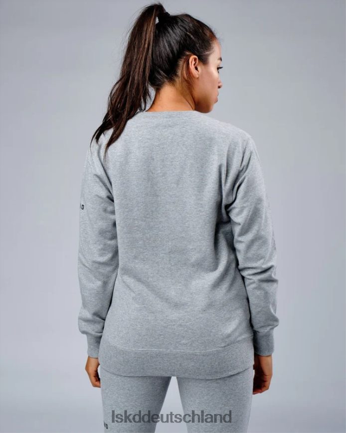 unisex LSKD Rival Flxfleece Training Fit Pullover – lt grey marl Bekleidung VD2NLV357