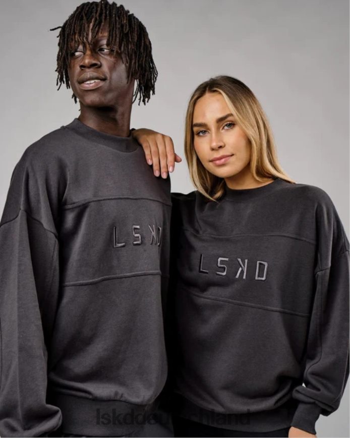 unisex LSKD Slice-Pullover in Übergröße – Phantom Bekleidung VD2NLV389