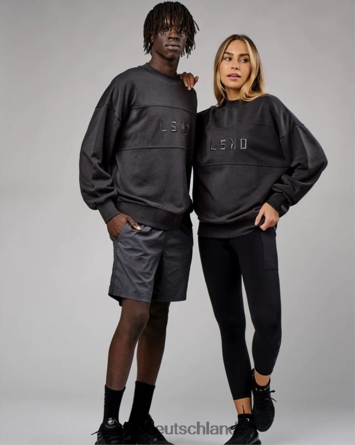 unisex LSKD Slice-Pullover in Übergröße – Phantom Bekleidung VD2NLV389
