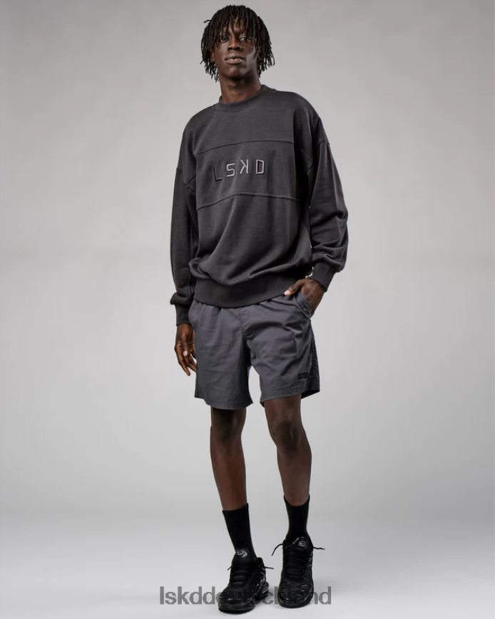 unisex LSKD Slice-Pullover in Übergröße – Phantom Bekleidung VD2NLV389
