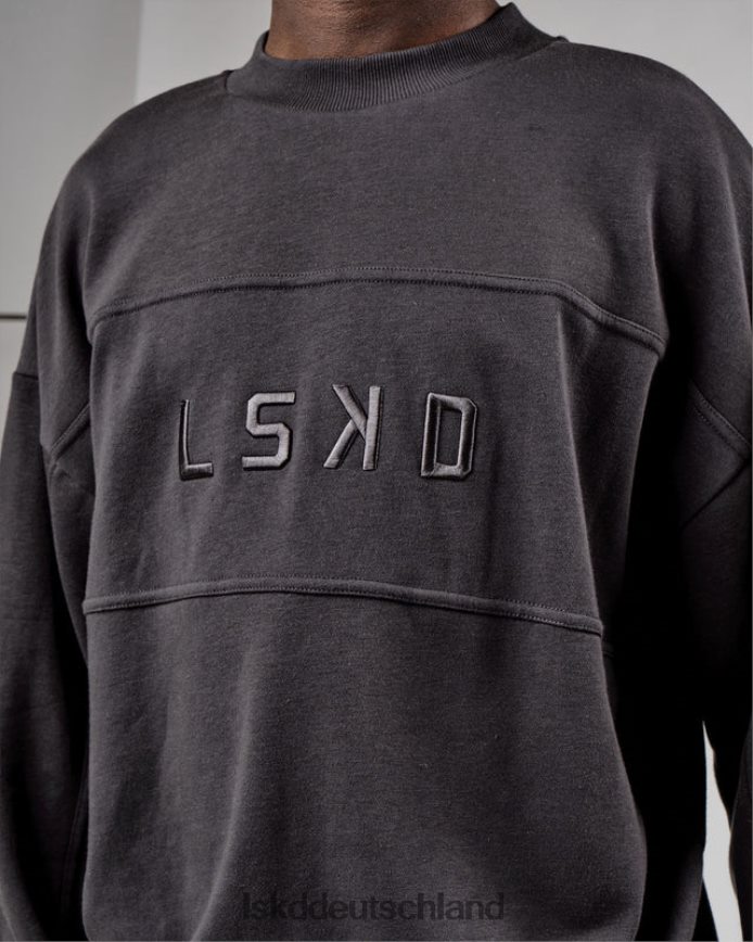 unisex LSKD Slice-Pullover in Übergröße – Phantom Bekleidung VD2NLV389
