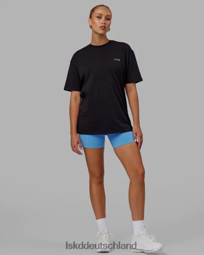 unisex LSKD Amplify FLXCotton T-Shirt in Übergröße – Schwarz Bekleidung VD2NLV316