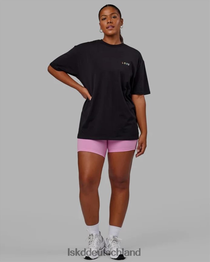 unisex LSKD Amplify FLXCotton T-Shirt in Übergröße – Schwarz Bekleidung VD2NLV316