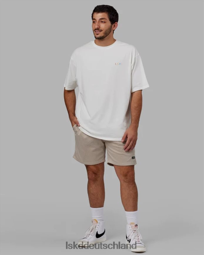 unisex LSKD Amplify FLXCotton T-Shirt in Übergröße – gebrochenes Weiß Bekleidung VD2NLV315