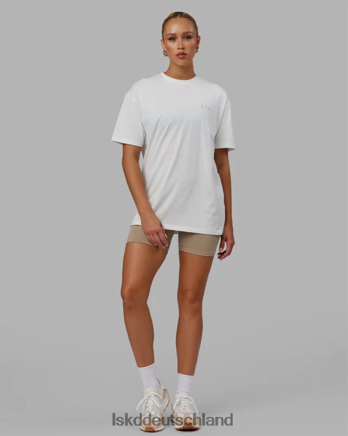 unisex LSKD Amplify FLXCotton T-Shirt in Übergröße – gebrochenes Weiß Bekleidung VD2NLV315