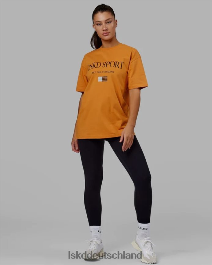 unisex LSKD Flaggen-Schwergewichts-T-Shirt in Übergröße – Sonnenuhr Bekleidung VD2NLV317