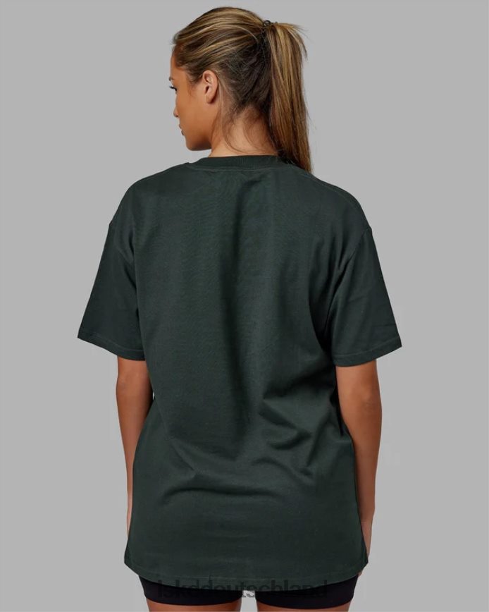 unisex LSKD Flaggen-Schwergewichts-T-Shirt in Übergröße – Vitalgrün Bekleidung VD2NLV280