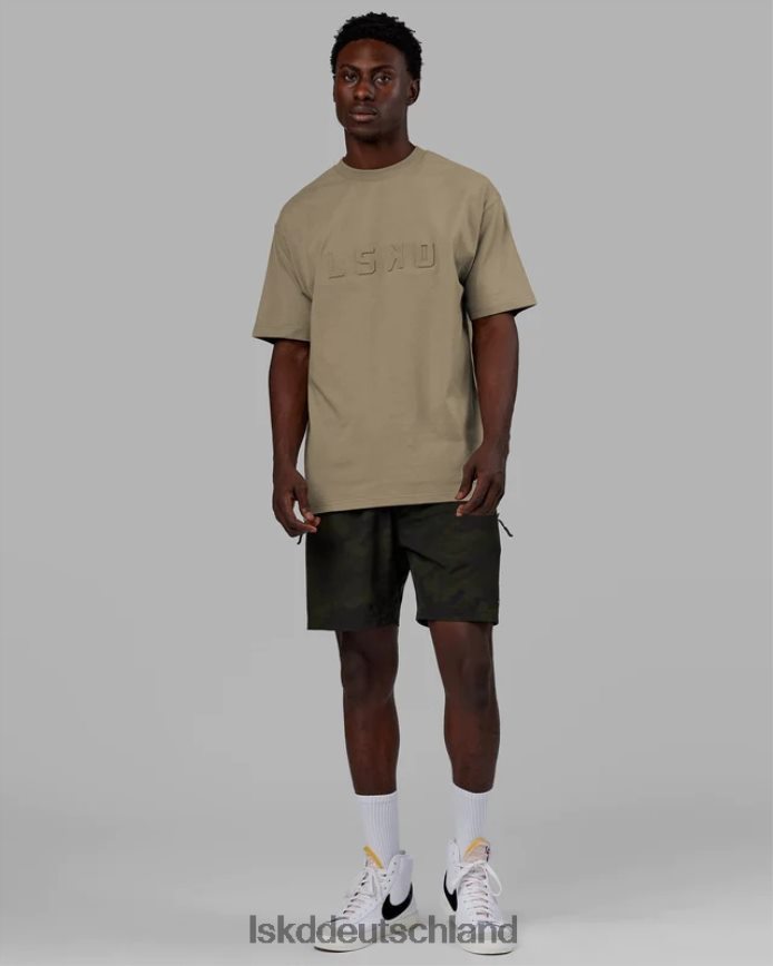 unisex LSKD Geprägtes, schweres T-Shirt in Übergröße – Lorbeereiche Bekleidung VD2NLV260