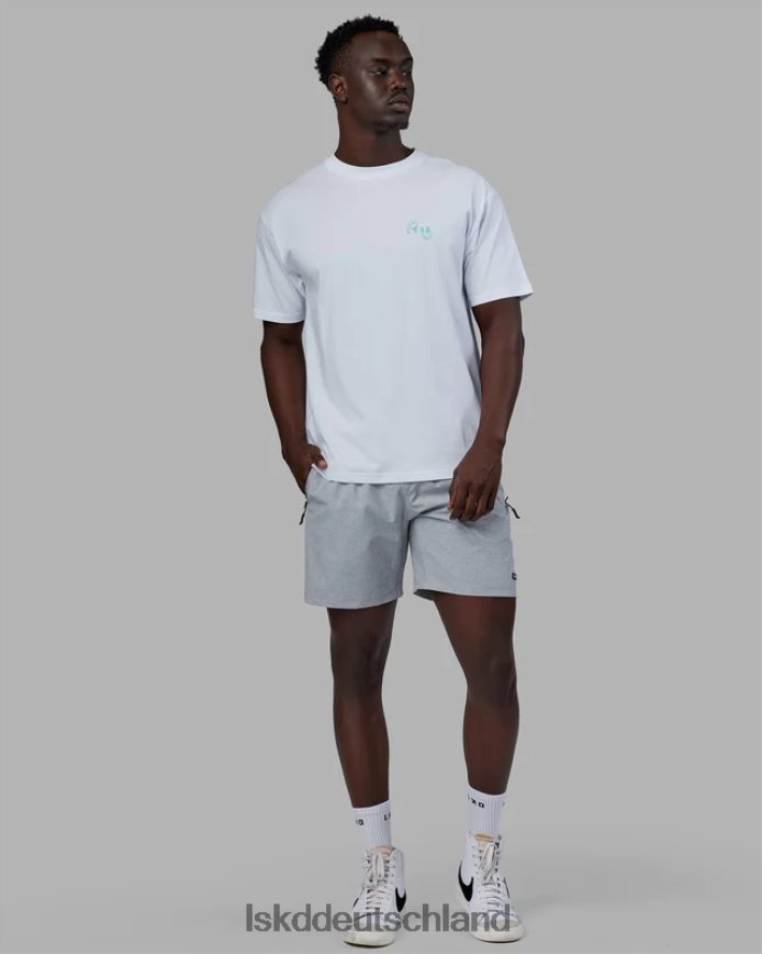 unisex LSKD Journey T-Shirt in Übergröße – weiß Bekleidung VD2NLV224