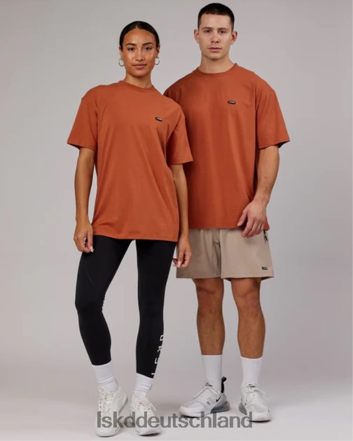 unisex LSKD Kapsel-Flxcotton-T-Shirt in Übergröße – Auburn Bekleidung VD2NLV239