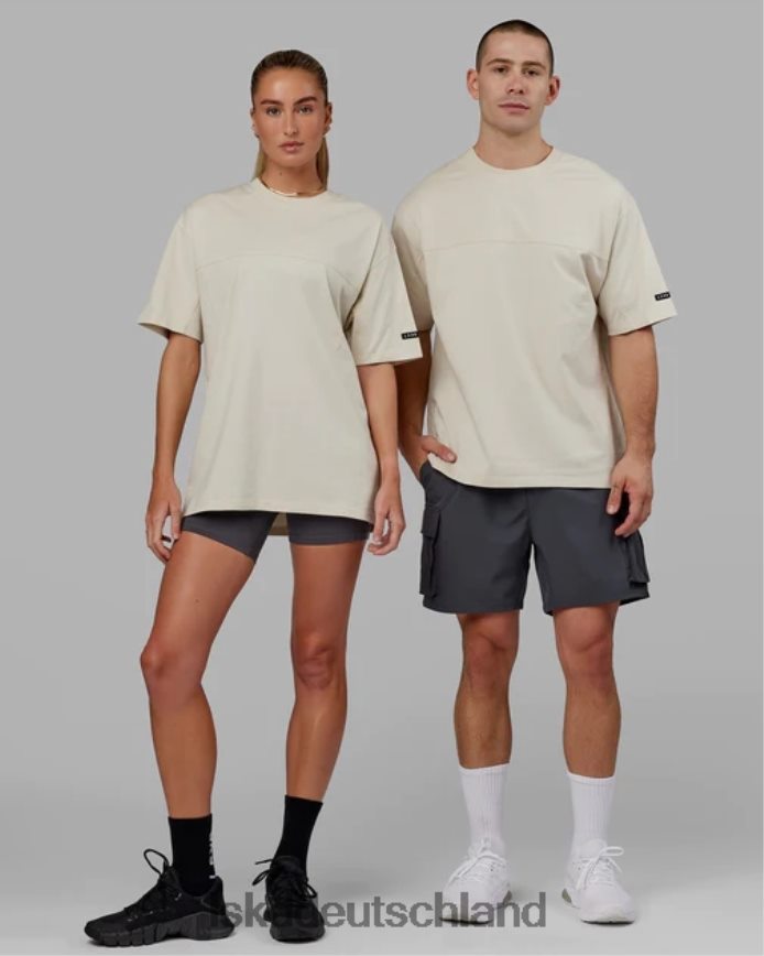 unisex LSKD Labor-Schwergewichts-T-Shirt in Übergröße – Knochen Bekleidung VD2NLV326