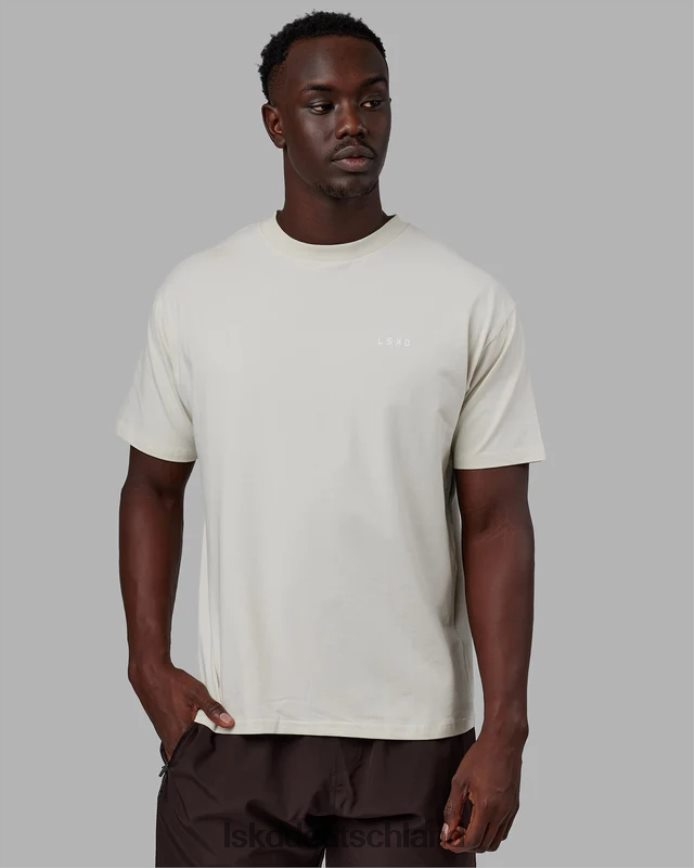 unisex LSKD Lift-up-Flexcotton-T-Shirt in Übergröße – Knochen Bekleidung VD2NLV235