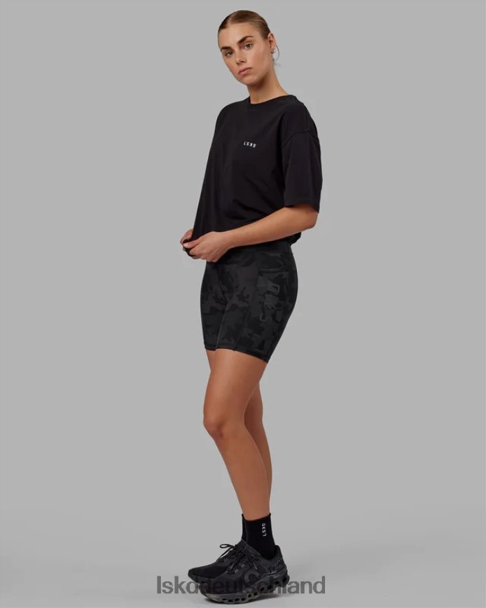 unisex LSKD vs4 flxcotton T-Shirt in Übergröße – schwarz-weiß Bekleidung VD2NLV245