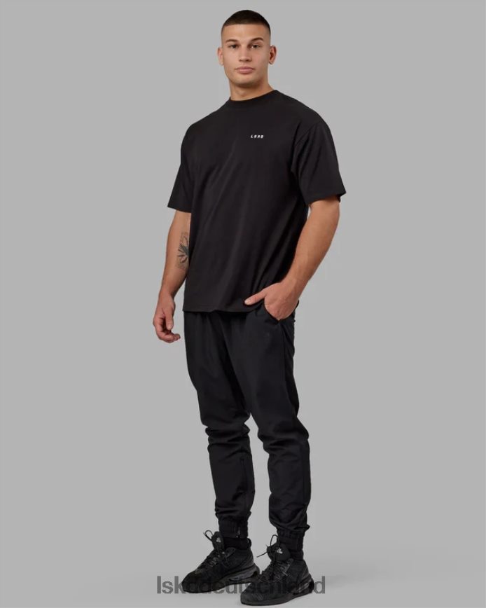 unisex LSKD vs5 flxcotton T-Shirt in Übergröße – schwarz-weiß Bekleidung VD2NLV282