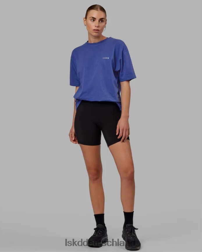 unisex LSKD vs6 flxcotton T-Shirt in Übergröße – Power Cobalt-White Bekleidung VD2NLV270
