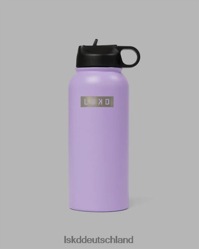 unisex LSKD Hydrosphere 32oz isolierte Metallflasche – blasses Flieder Zubehör VD2NLV899