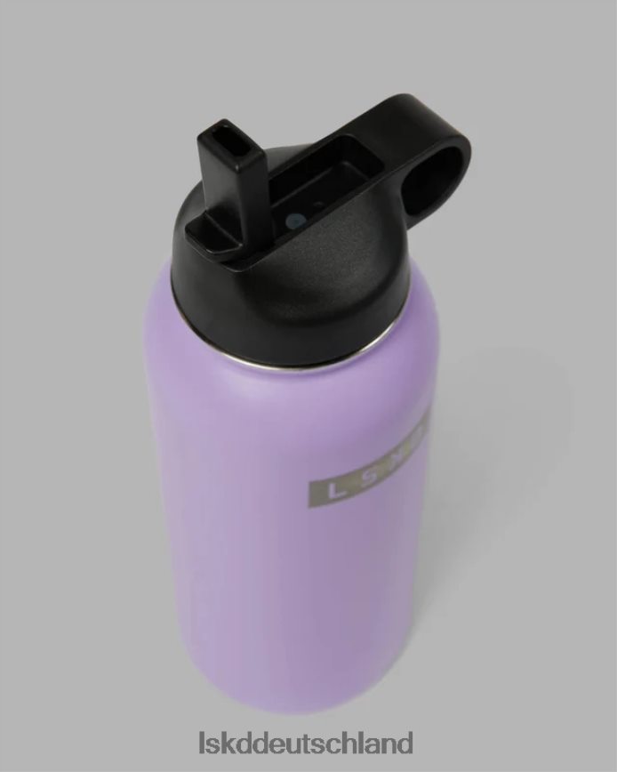 unisex LSKD Hydrosphere 32oz isolierte Metallflasche – blasses Flieder Zubehör VD2NLV899