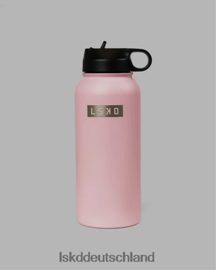 unisex LSKD Hydrosphere 32oz isolierte Metallflasche – rosa Zubehör VD2NLV898